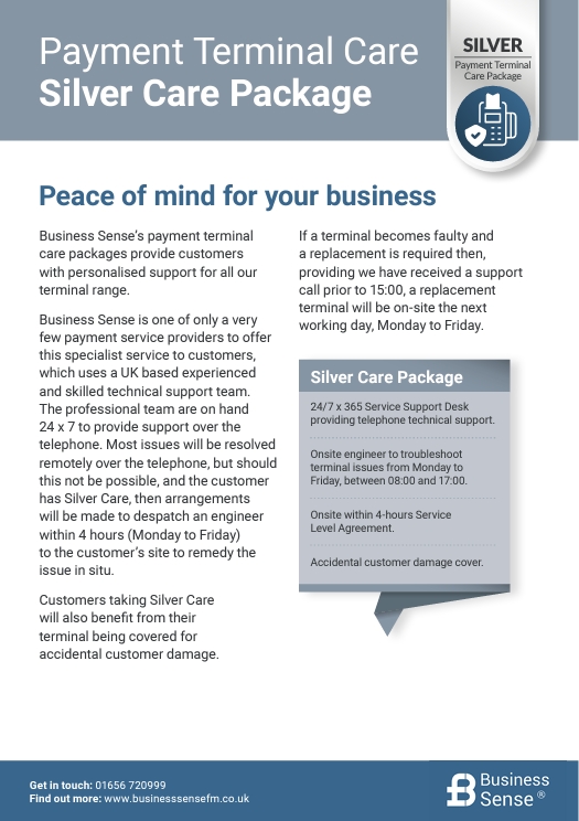 Card Payment Solutions - Silver Package